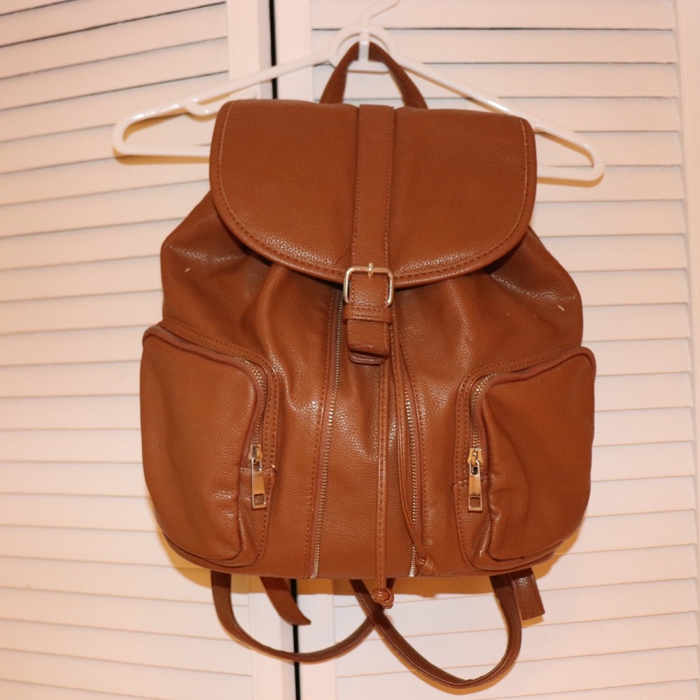 Forever 21 faux leather backpack